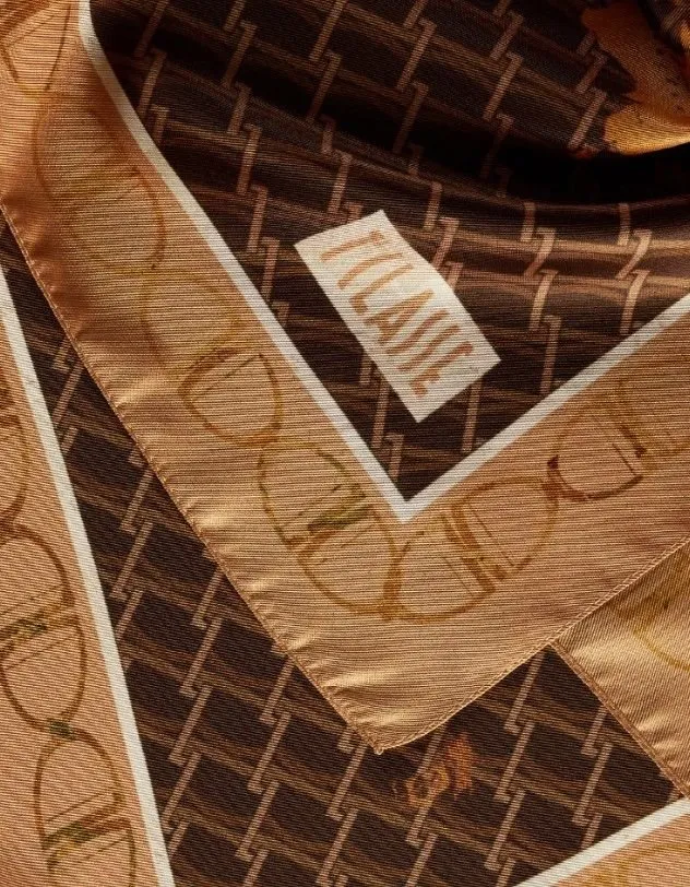 Alviero Martini Geo Print Scarf
