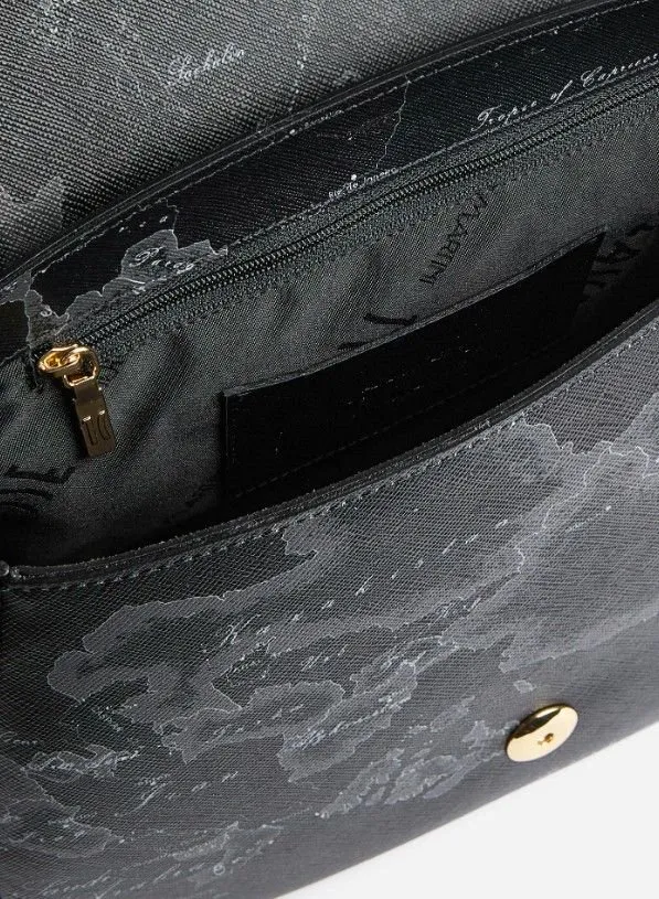 Alviero Martini Geo Map Shoulder Bag
