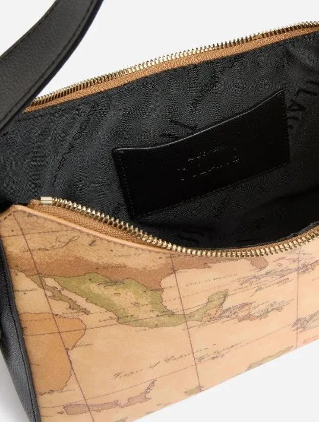 Alviero Martini Geo Map Shoulder Bag