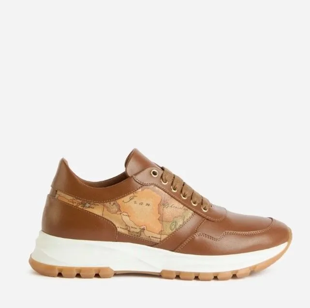 Alviero Martini Map-Print Sneakers