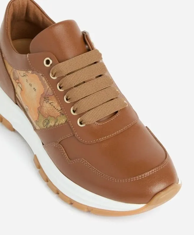 Alviero Martini Map-Print Sneakers
