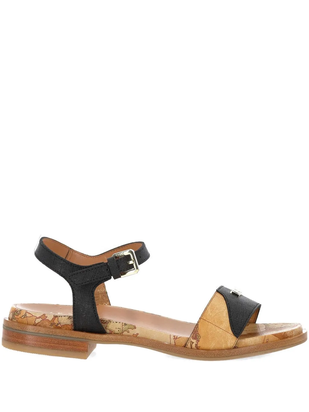 Alviero Martini Map-Print Sandals