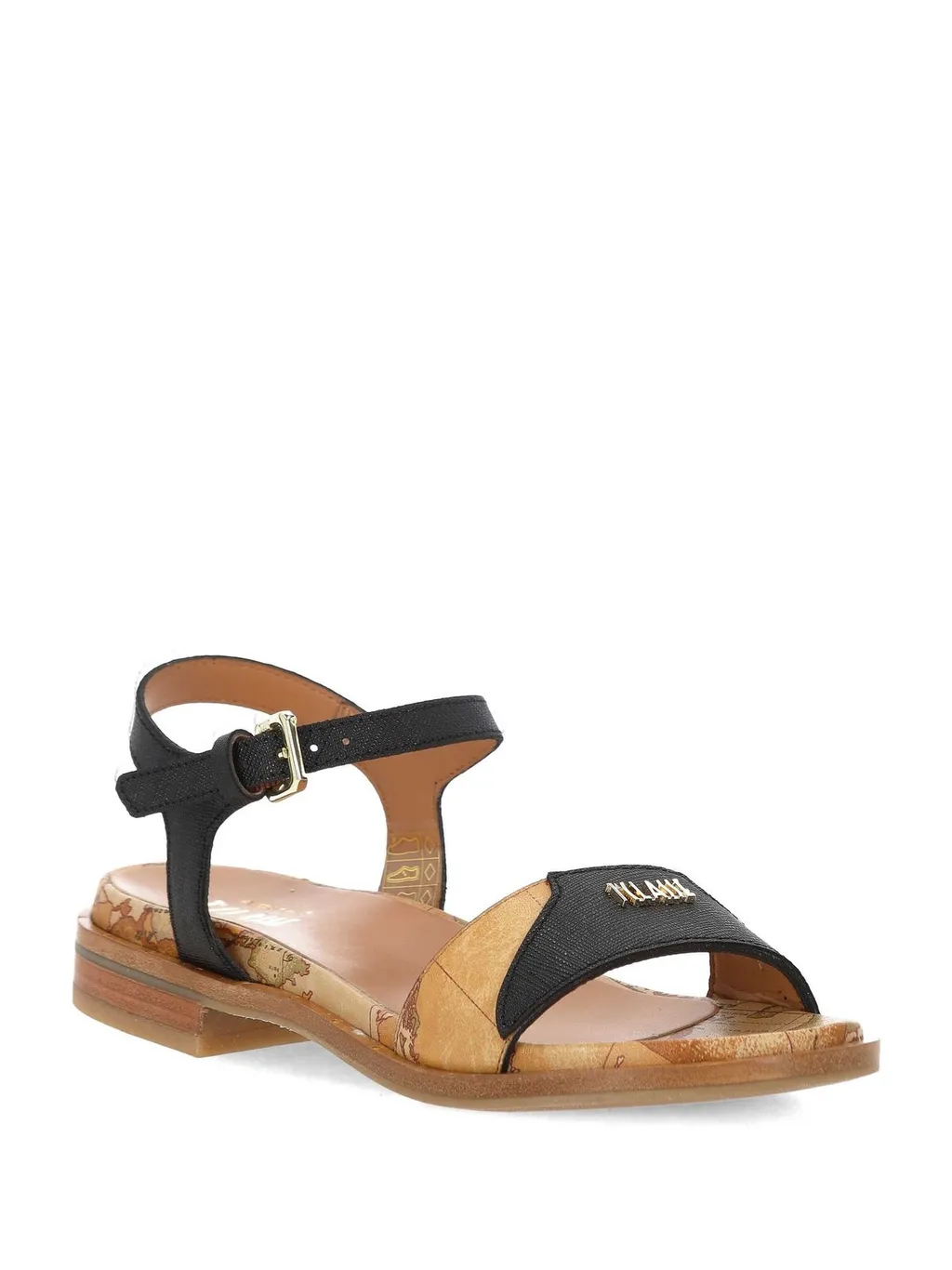 Alviero Martini Map-Print Sandals