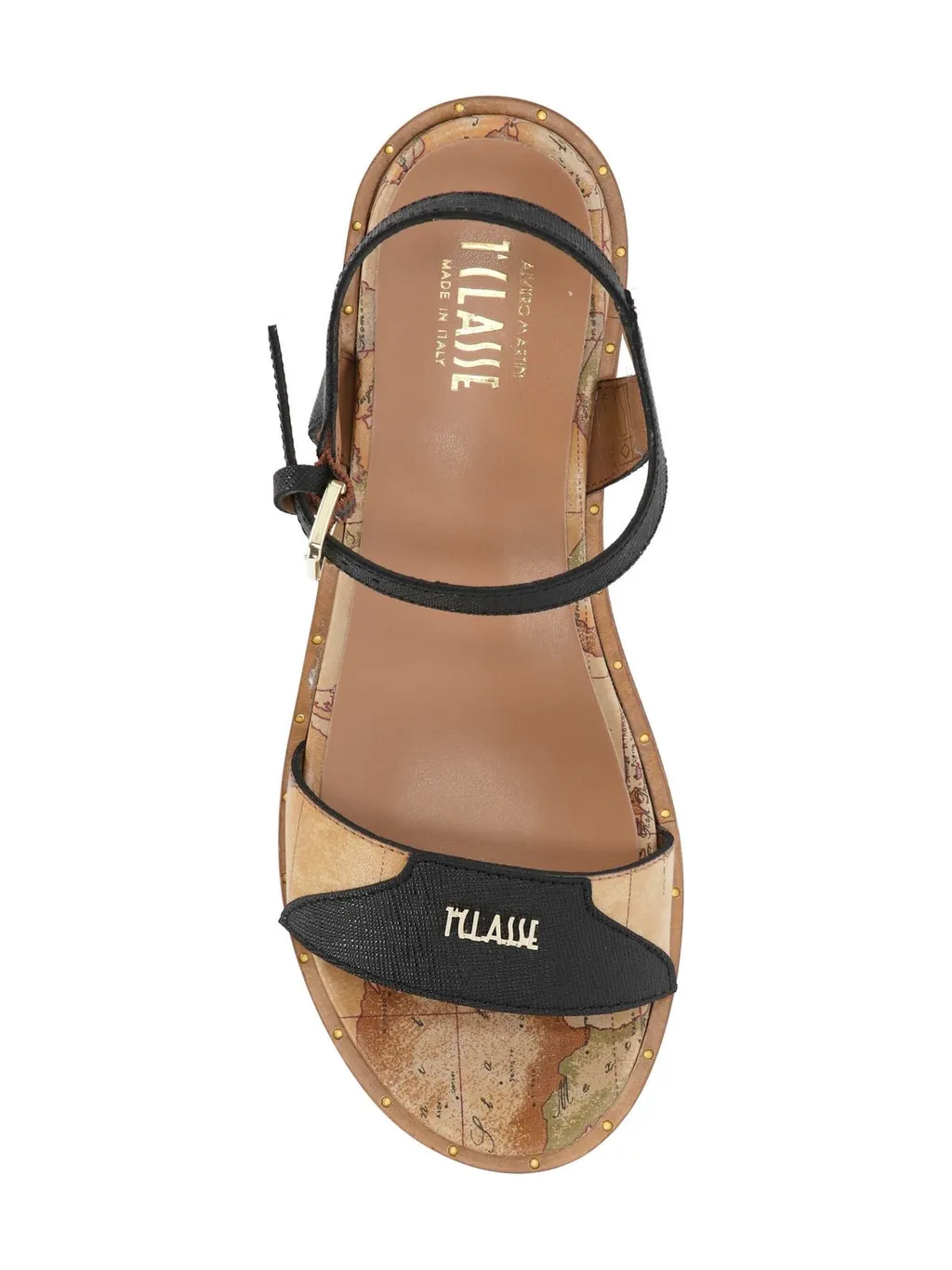 Alviero Martini Map-Print Sandals