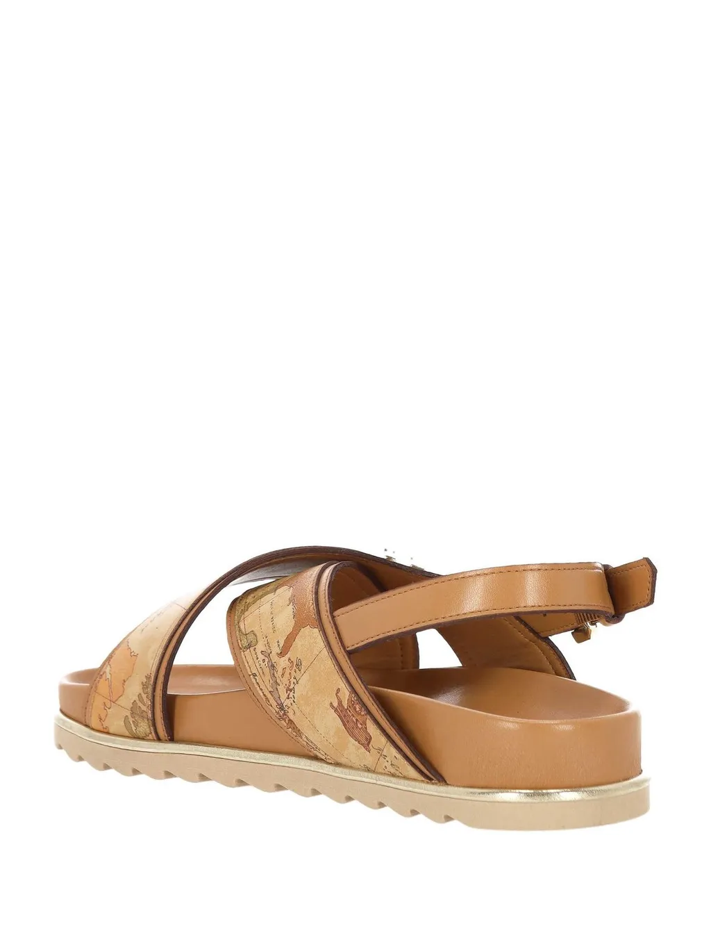 Alviero Martini Map Print Sandals