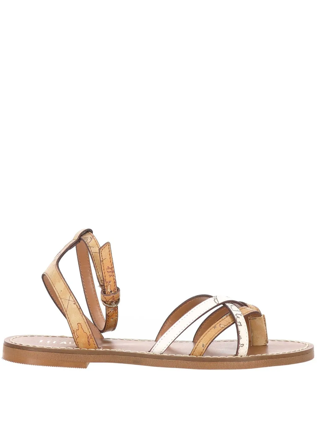Alviero Martini Strappy Flat Sandals