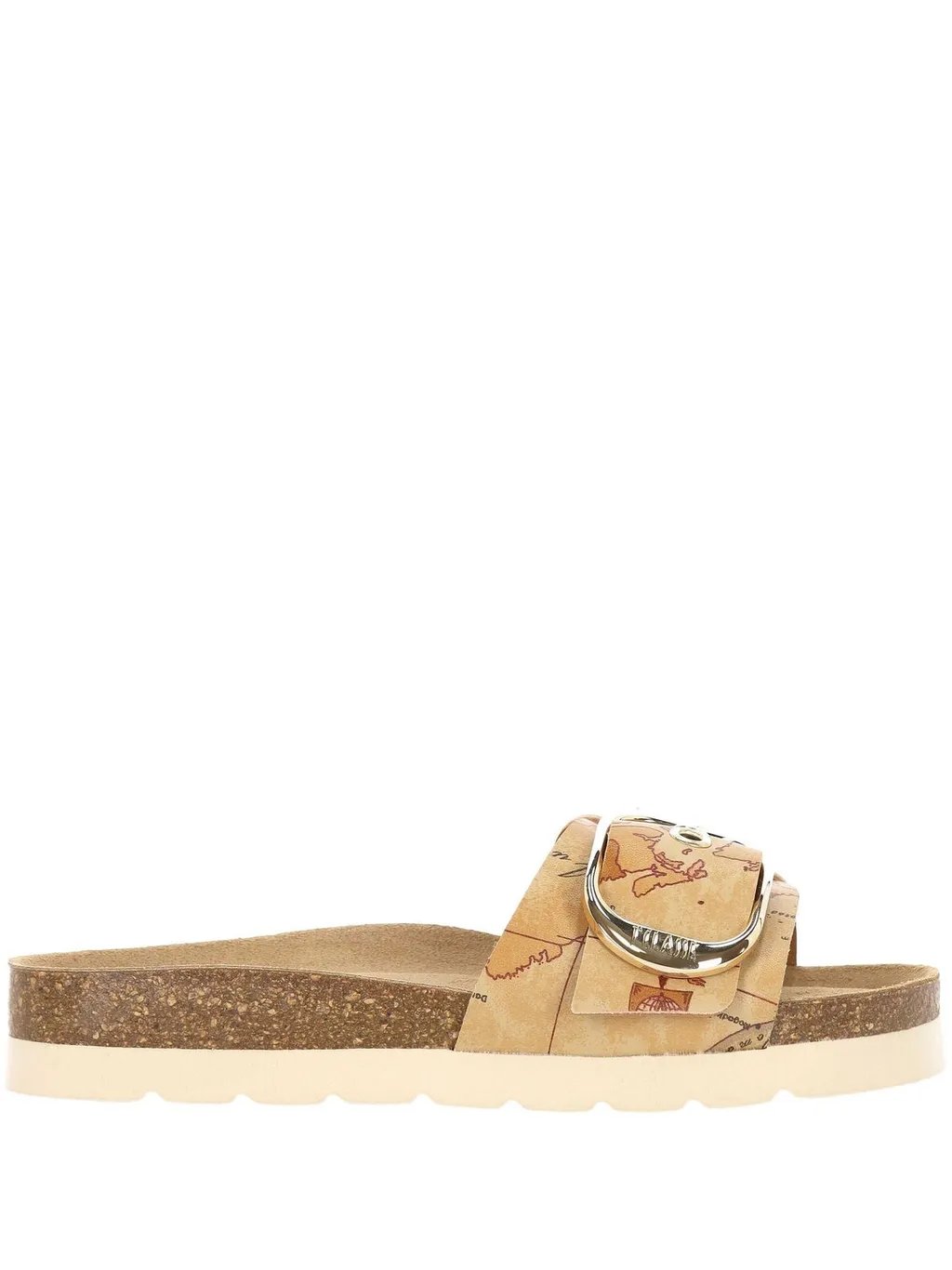Alviero Martini Buckle Strap Sandals