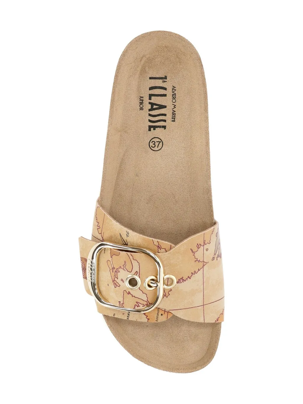 Alviero Martini Buckle Strap Sandals