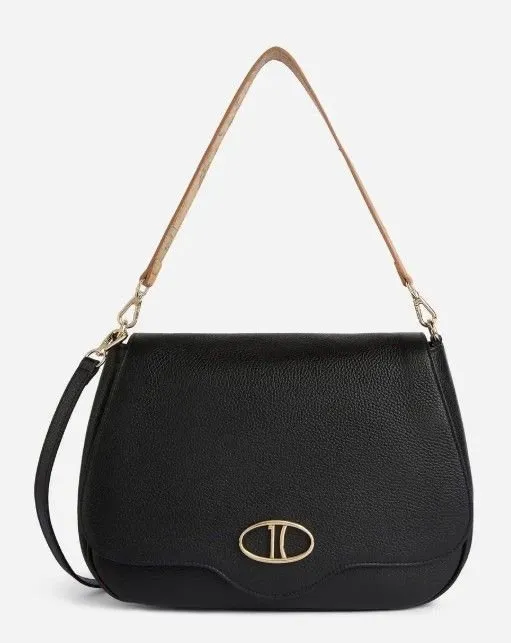 Alviero Martini Logo Clasp Shoulder Bag
