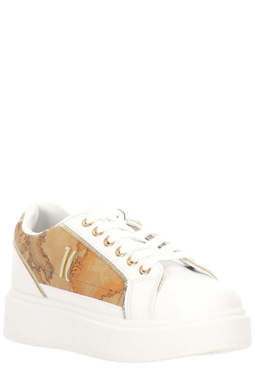 Alviero Martini Map Print Sneakers