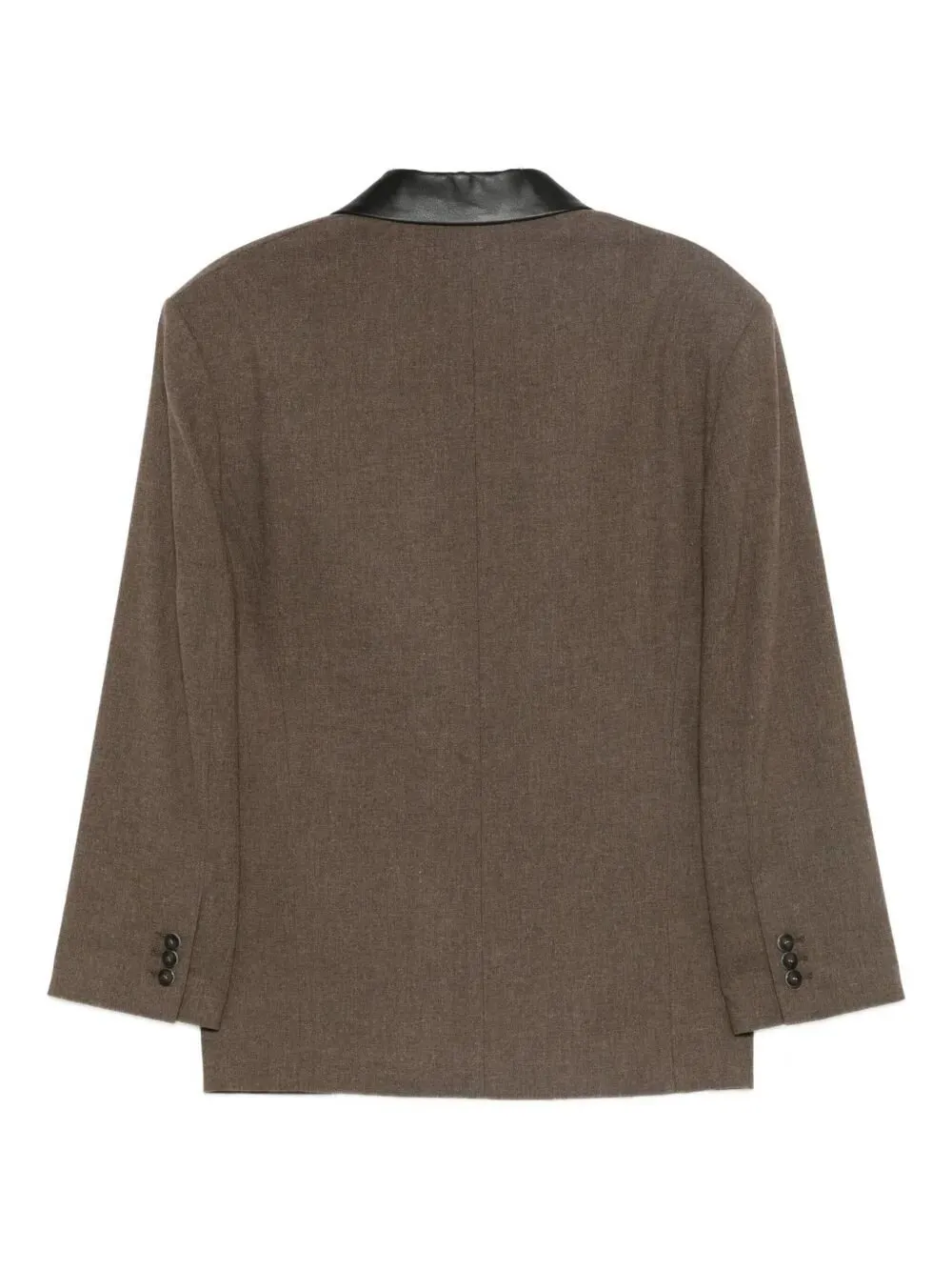 Alysi V-Neck Double Breasted Jacket
