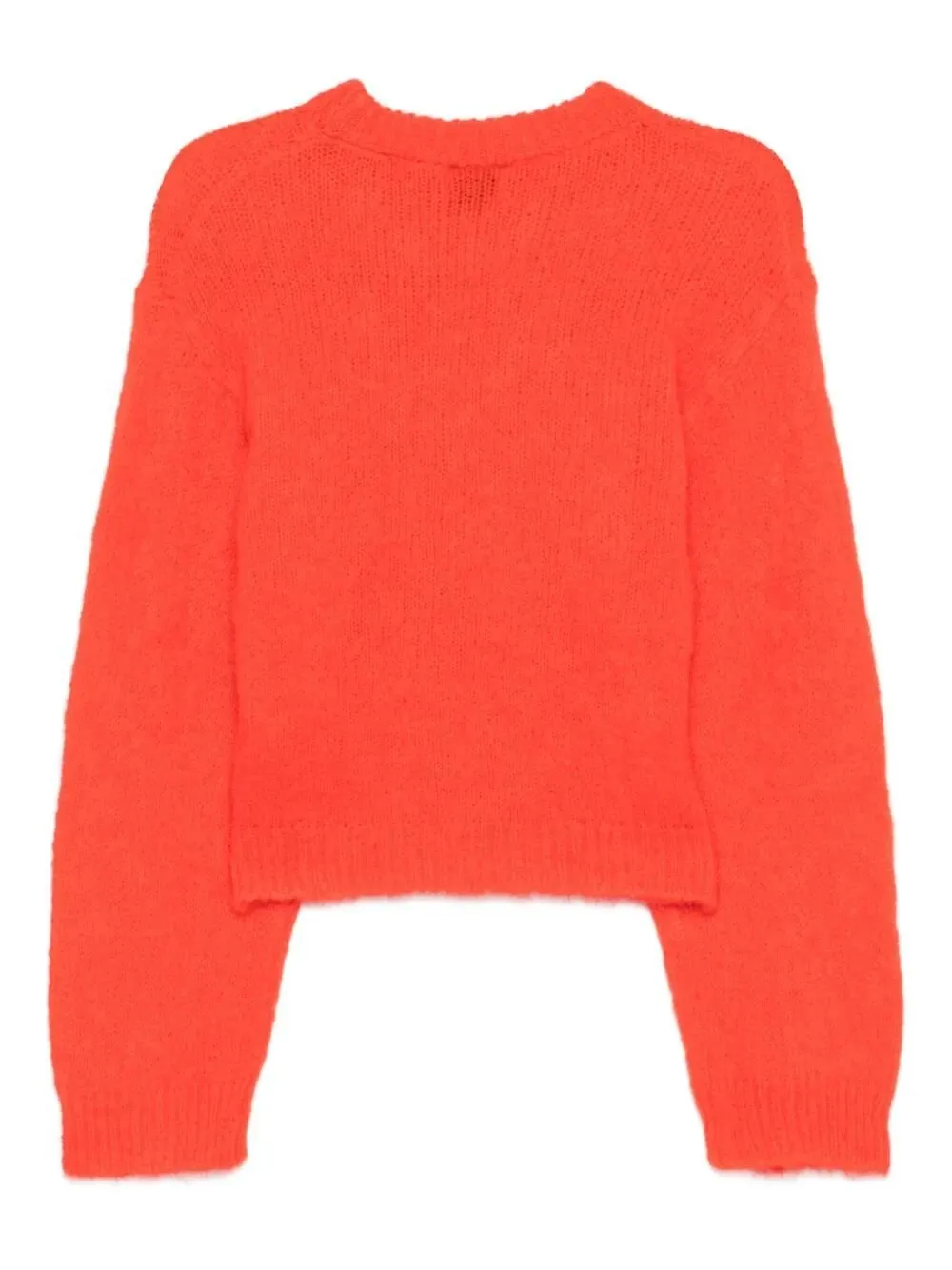 Alysi Balloon-Sleeved Round Neck Jumper