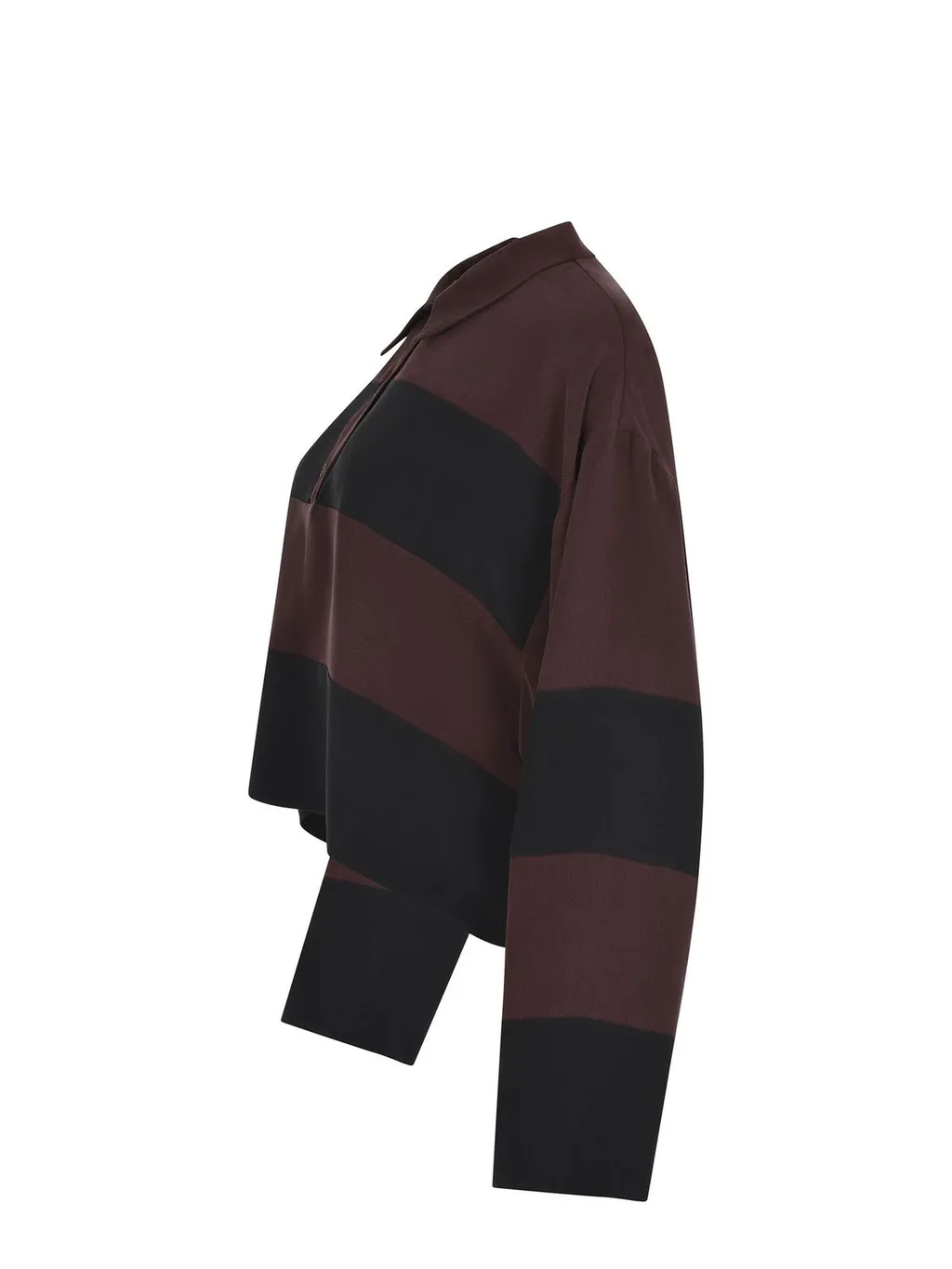Alysi Crepe De Chine Polo Shirt