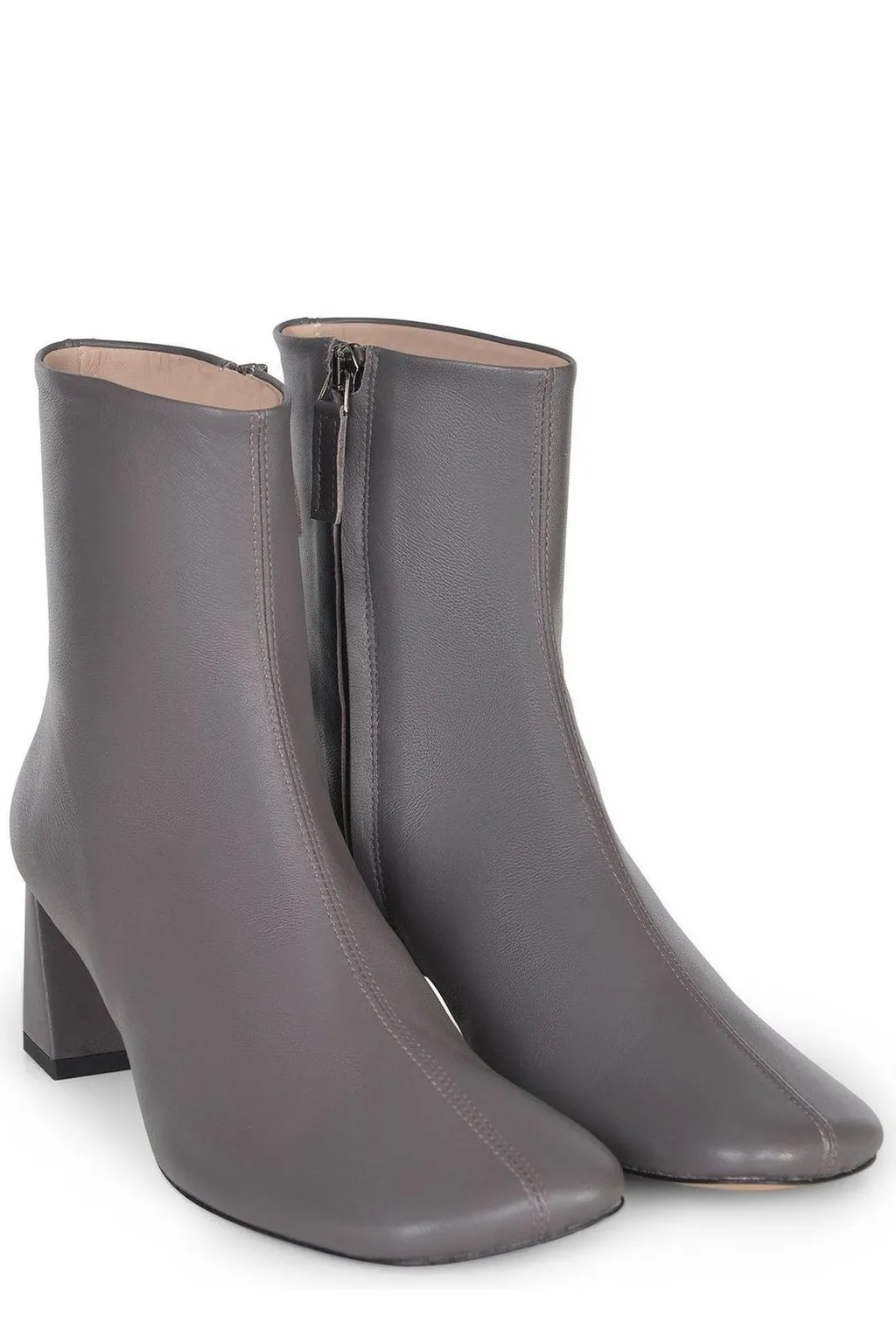 Alysi Square Heel Ankle Boots