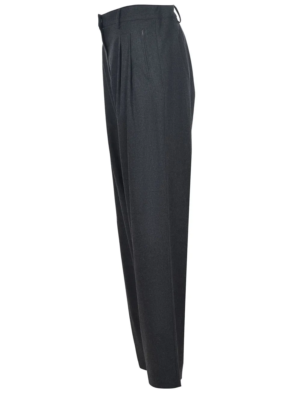 Alysi Pleated Straight Leg Tailored Trousers