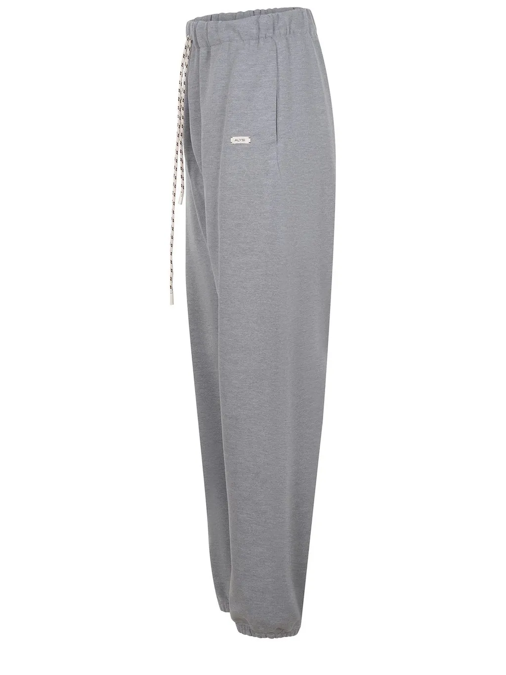 Alysi Logo Tab Drawstring Track Pants