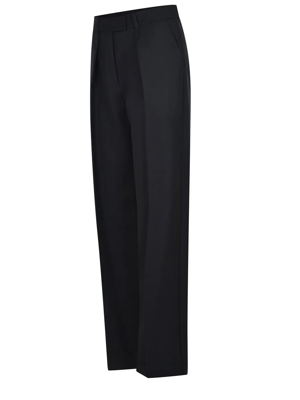 Alysi Straight Leg Pleated Trousers