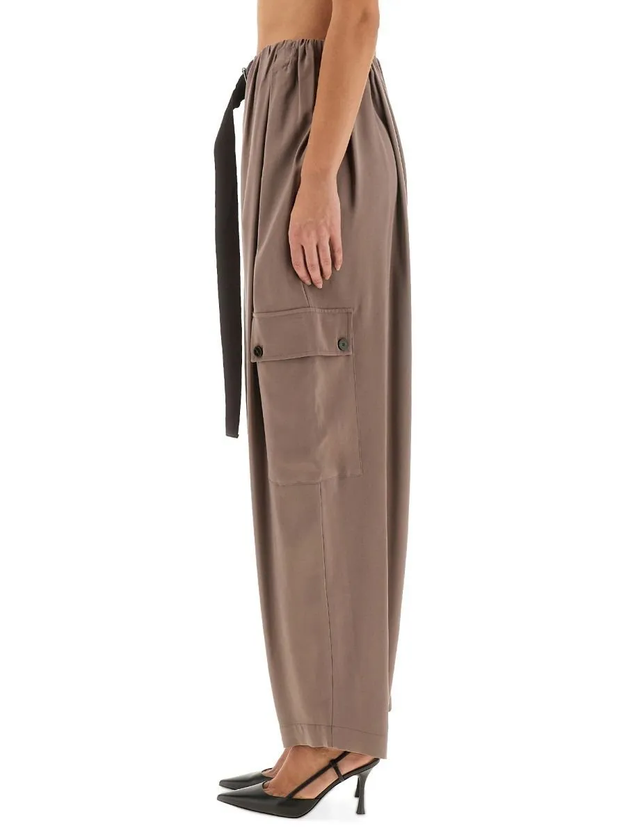 Alysi Belted Cargo Pants