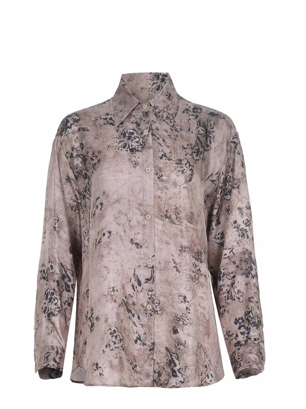 Alysi Floral-Print Buttoned Shirt