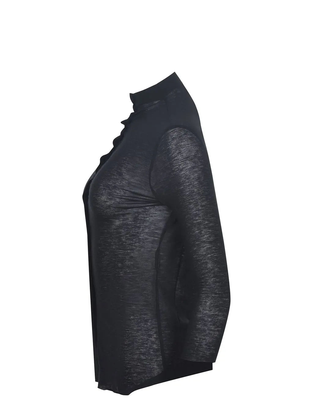 Alysi Long Sleeve Fine-Knit Top