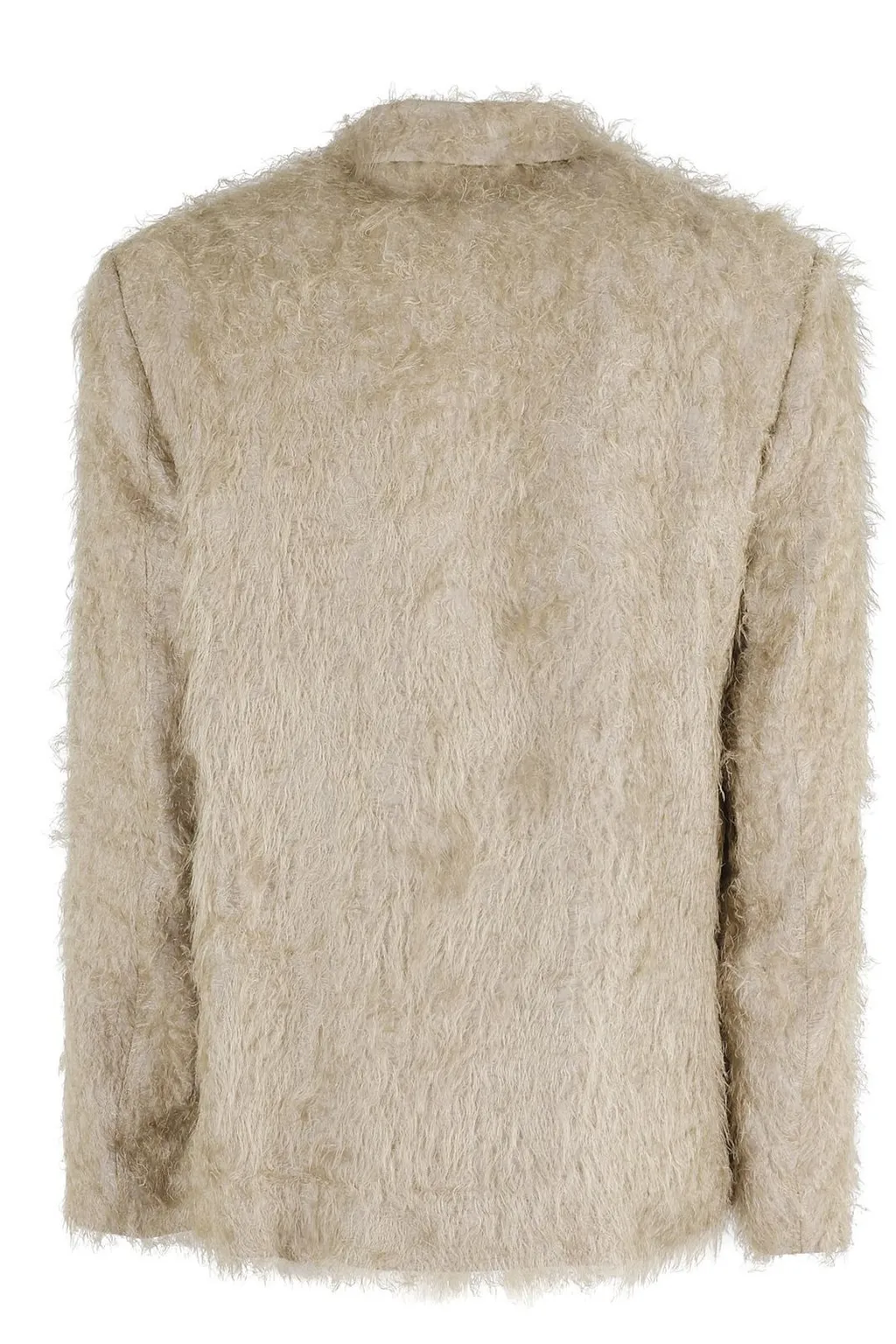Alysi Single Breasted Fringed Jacket