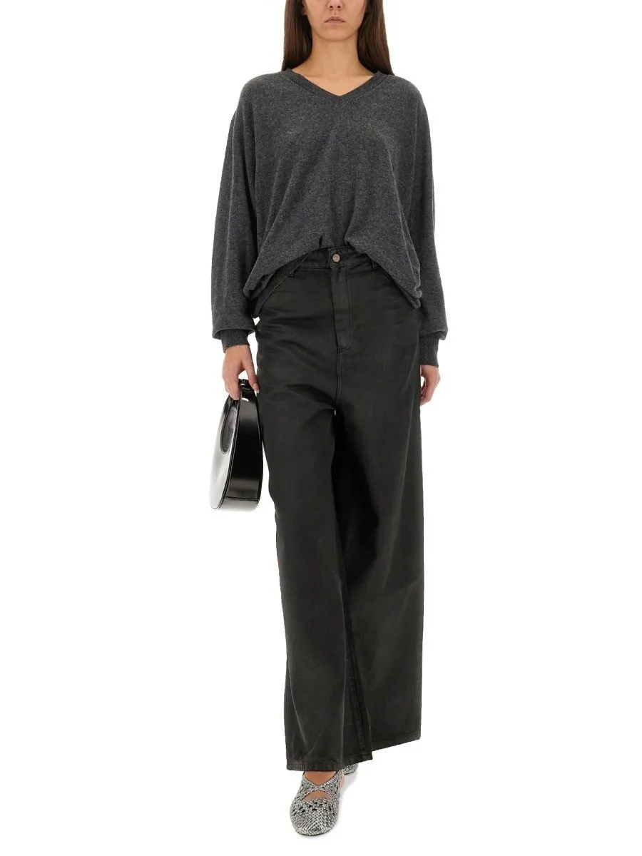 Alysi Flare Denim Pants