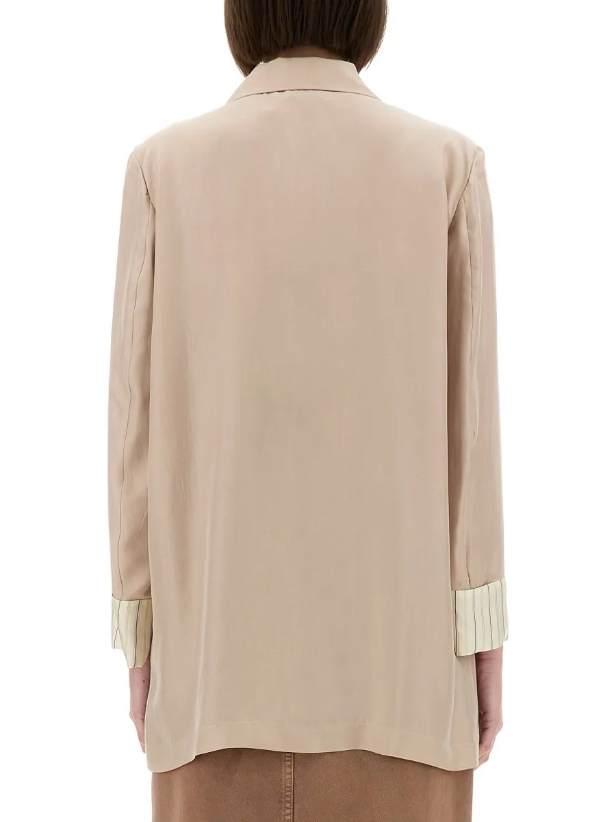 Alysi Single-Breasted Tailored Blazer