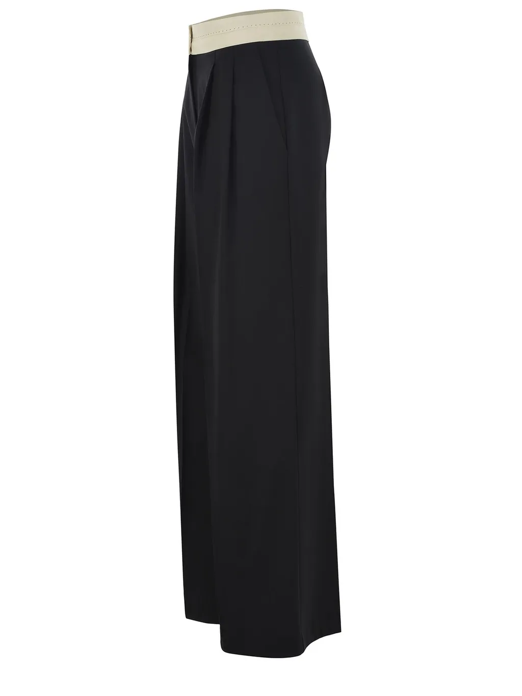 Alysi Color-Block Wide Leg Trousers