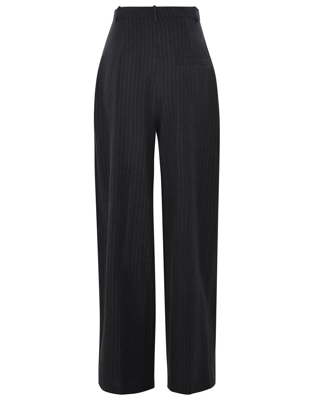 Alysi Striped Wide Leg Trousers