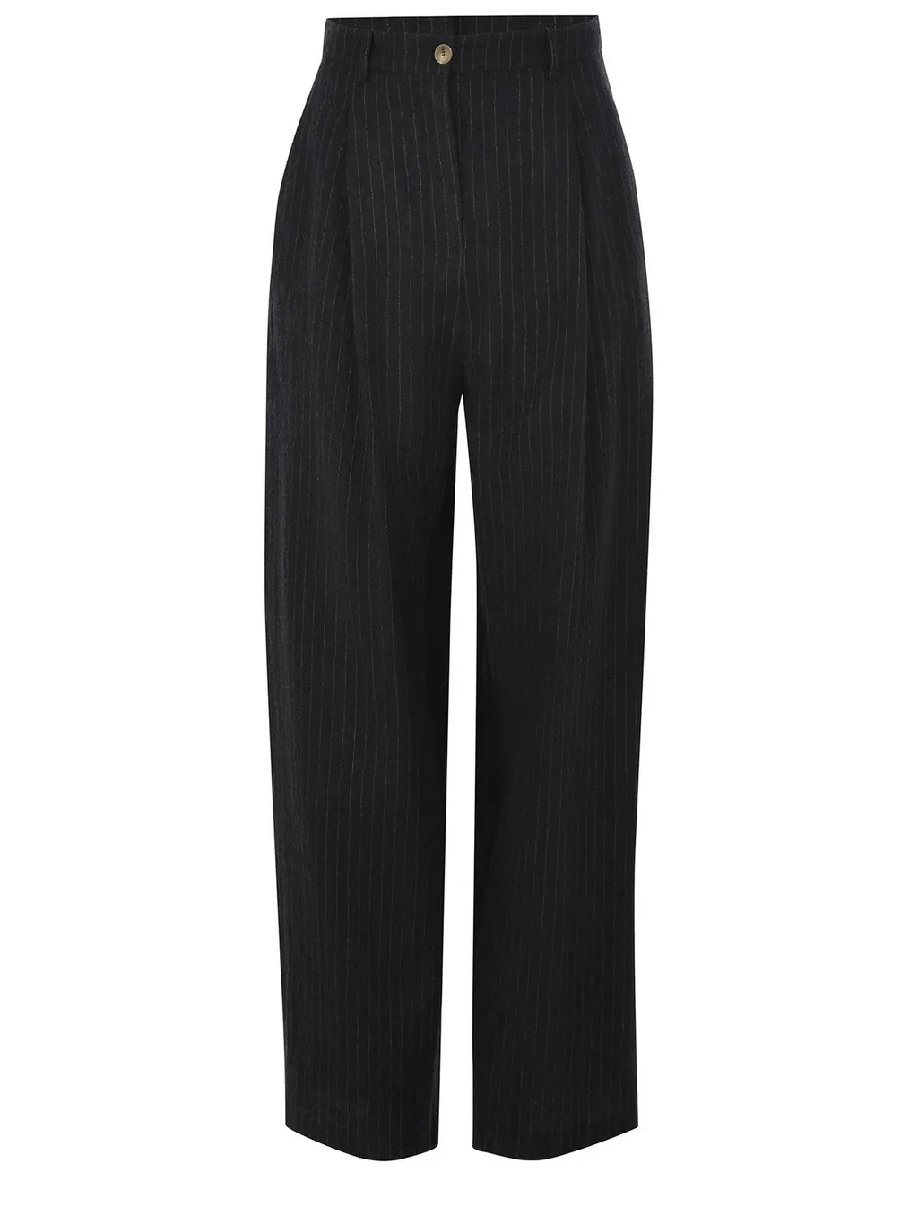 Alysi Striped Wide Leg Trousers