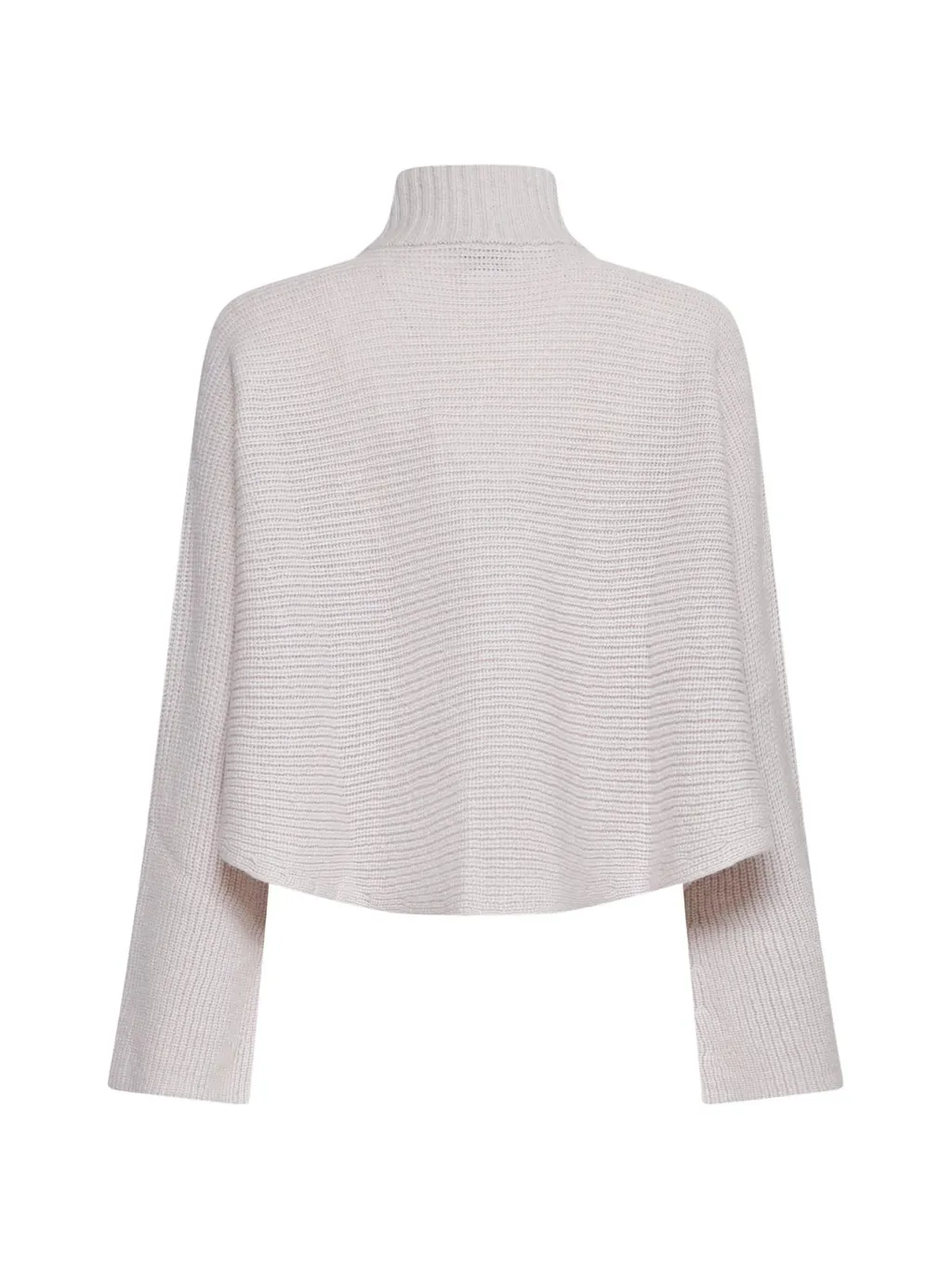 Alysi Wide-Sleeve Cropped Jumper