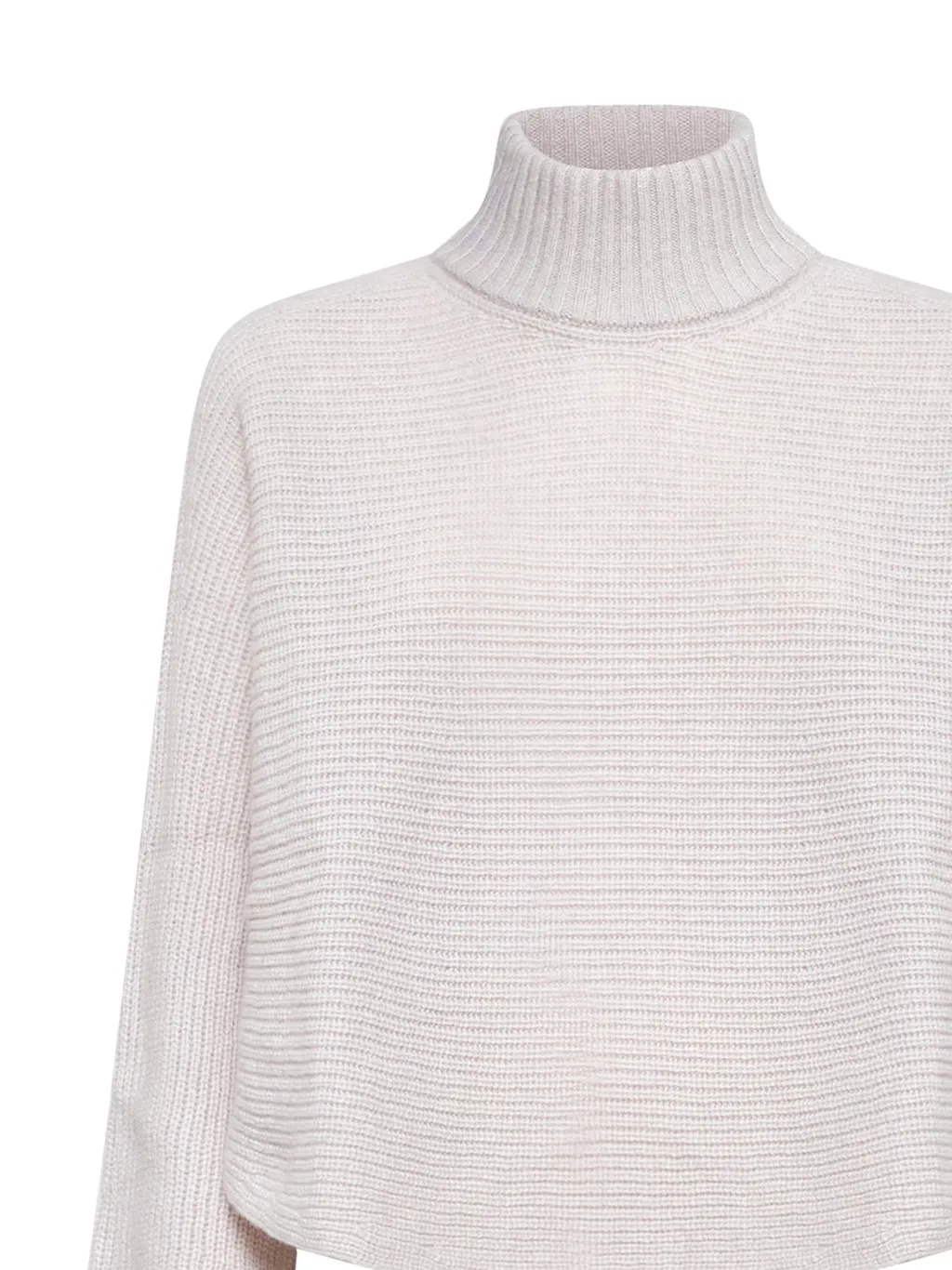 Alysi Wide-Sleeve Cropped Jumper