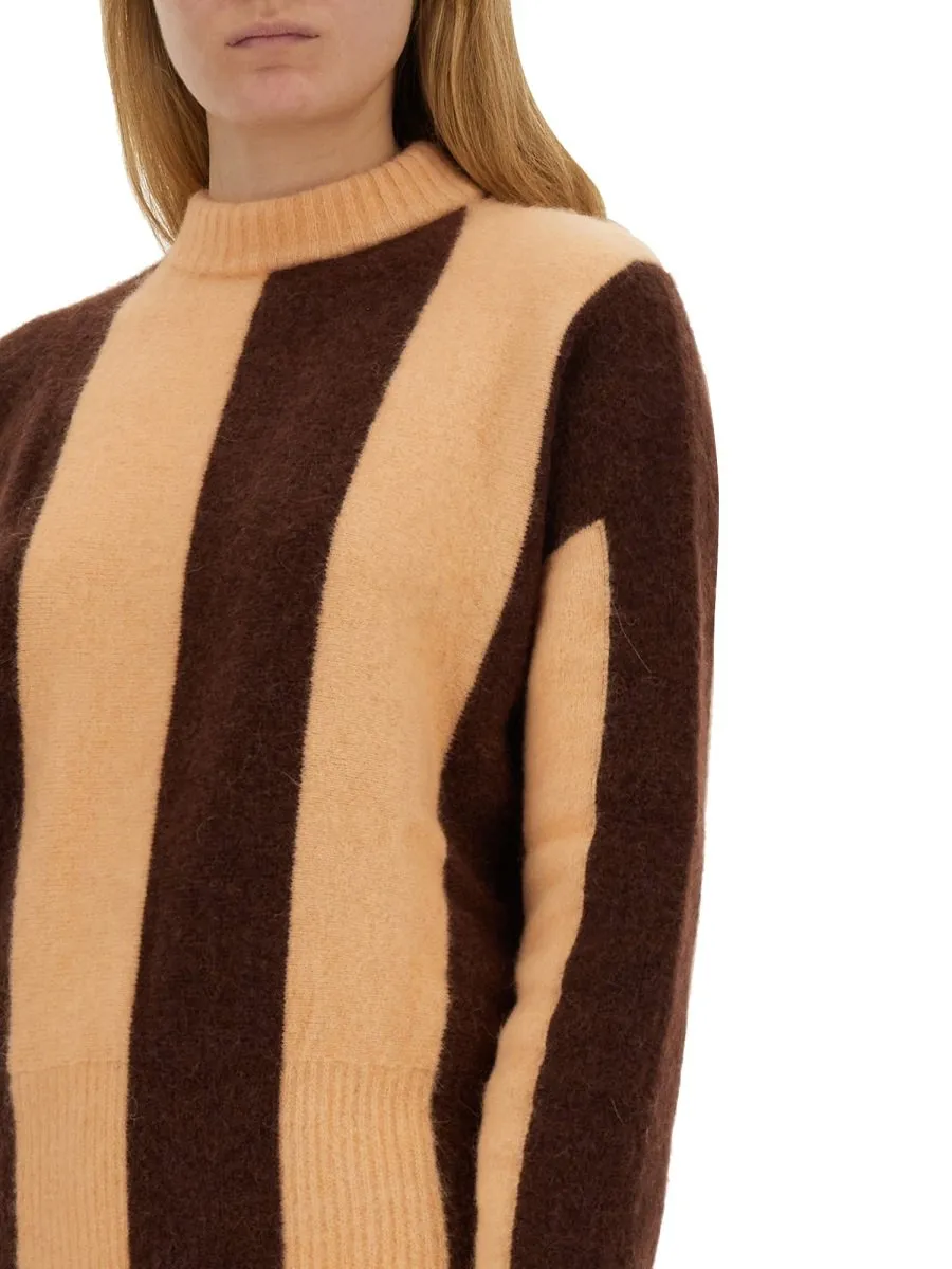 Alysi Stripe Detailed Knitted Jumper