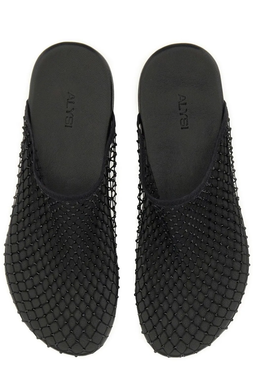 Alysi Net-Detailed Slip-On Sabots