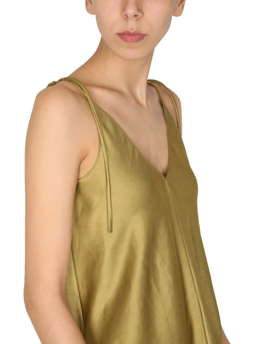 Alysi V-Neck Sleeveless Top