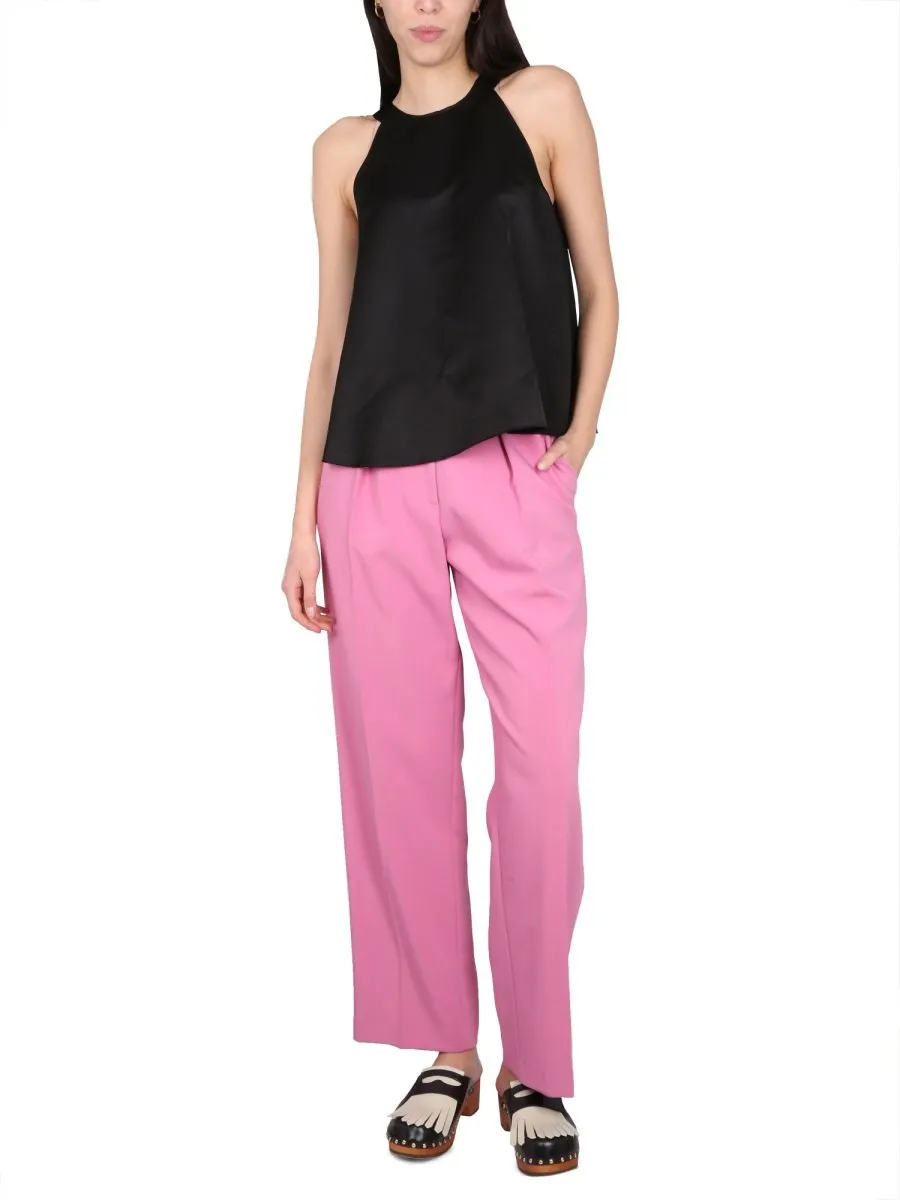 Alysi Straight Leg Tailored Pants
