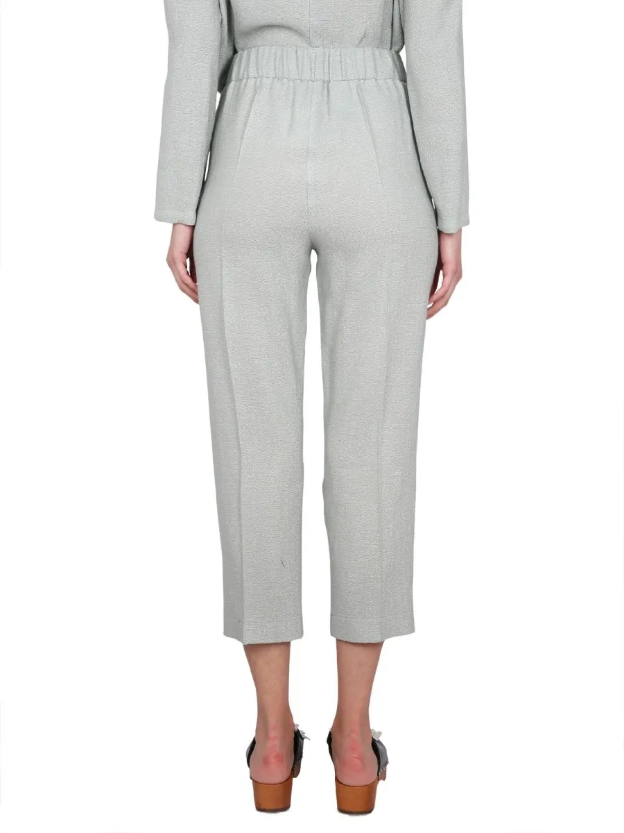 Alysi Cropped Tailored Pants