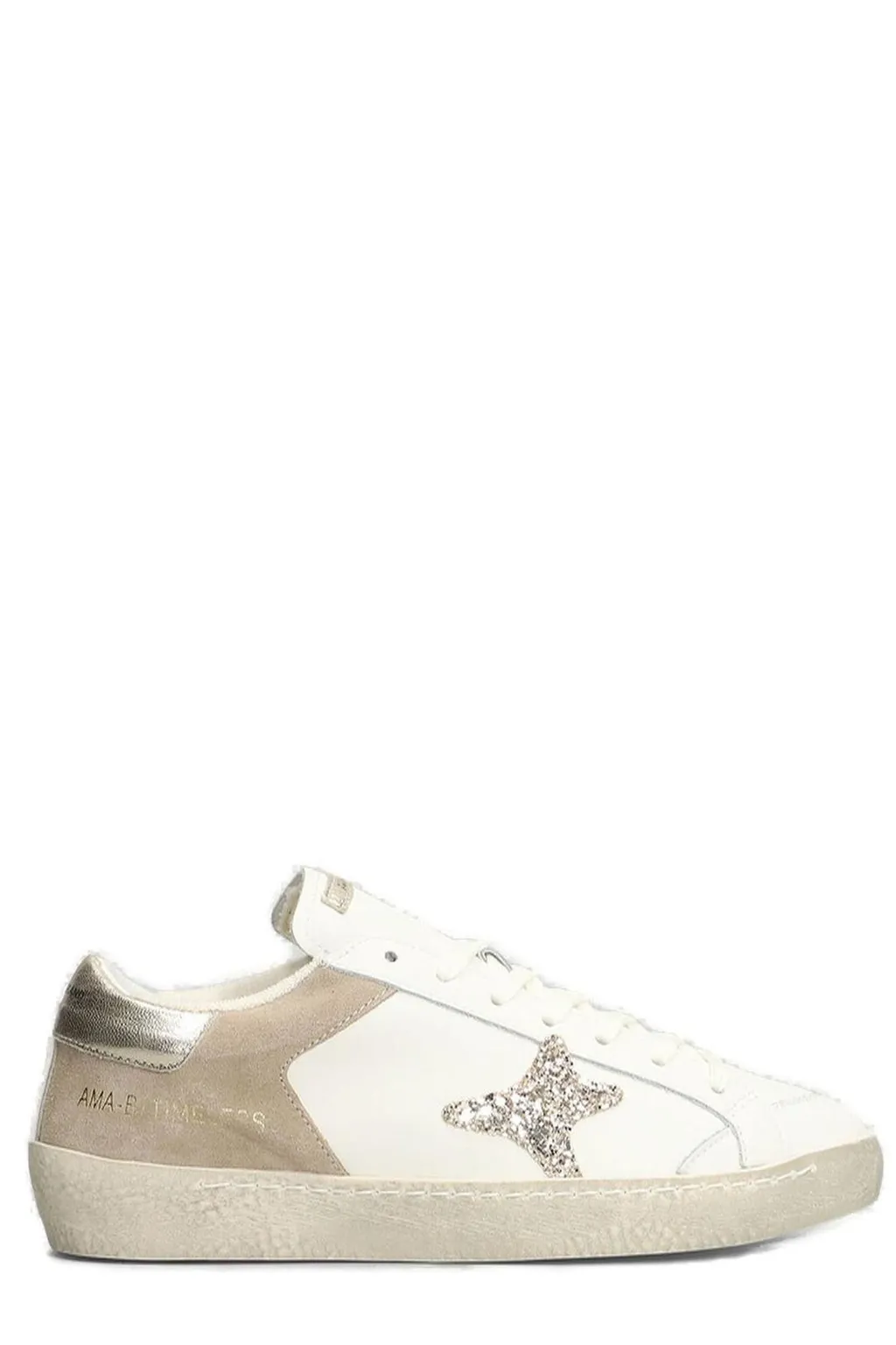 Ama Brand Glitter Embellished Sneakers