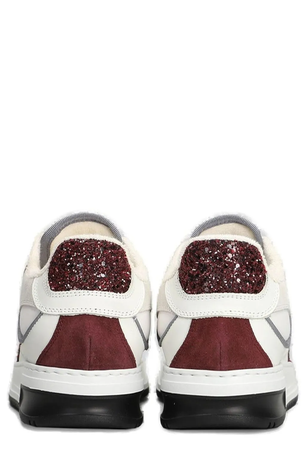 Ama Brand Glitter Embellished Sneakers