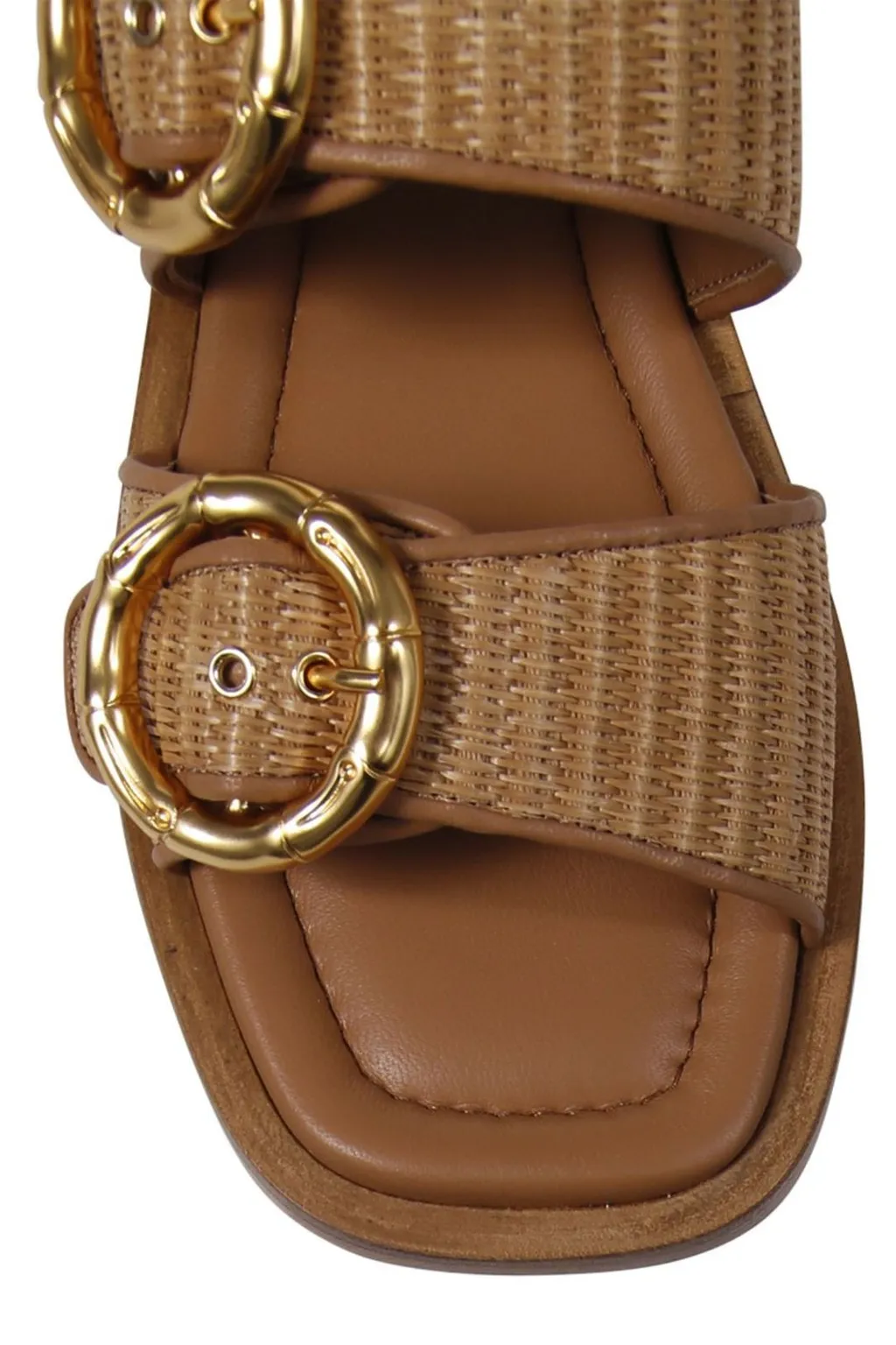 Amato Daniele Woven Buckle Sandals