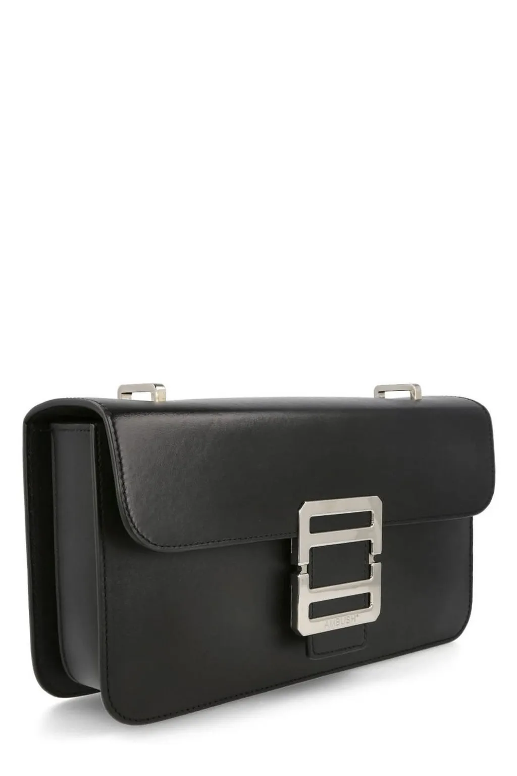 Ambush Monogram Plaque Foldover Top Shoulder Bag