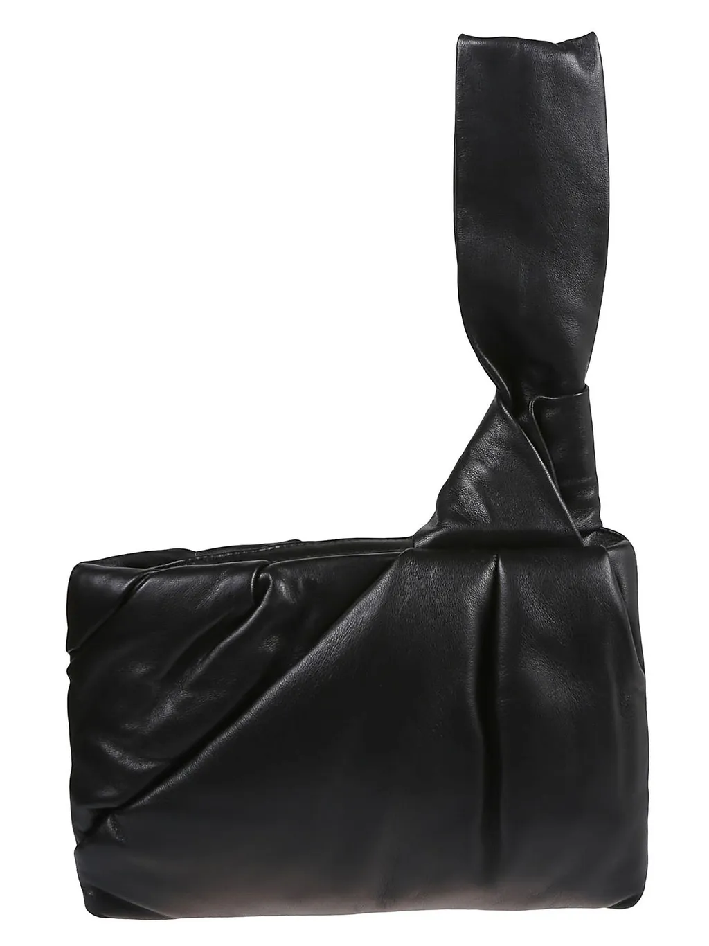 Ambush Logo Printed Knot Detailed Clutch Bag