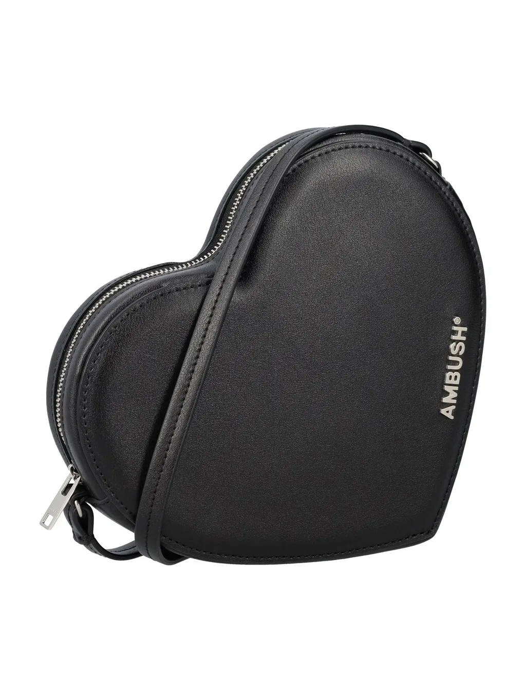 Ambush Heart Logo Plaque Crossbody Bag