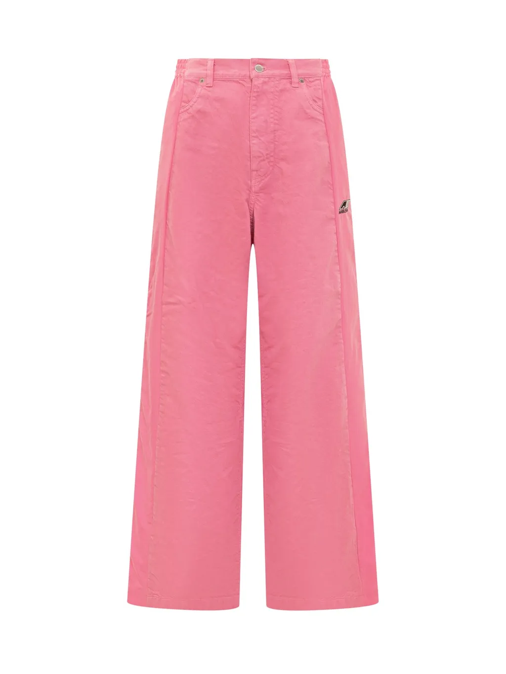 Ambush Logo Embroidered Wide-Leg Trousers
