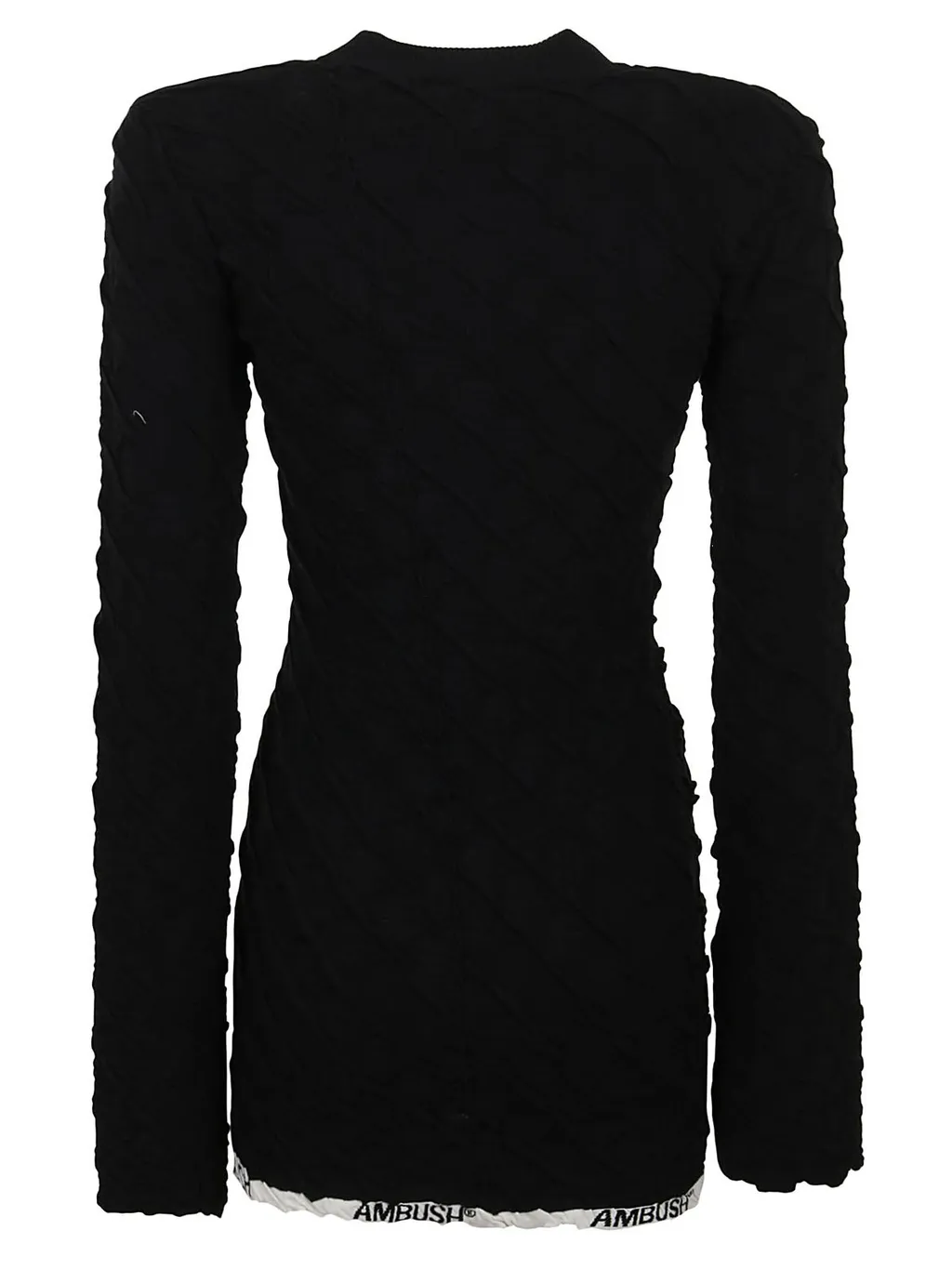 Ambush Logo-Print Crewneck Knit Top