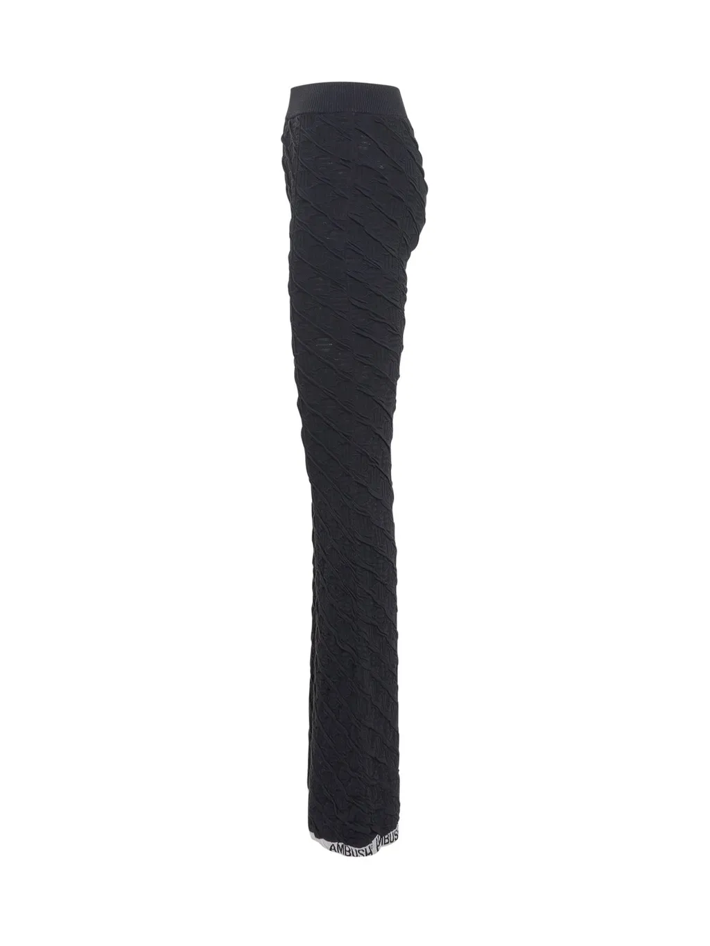 Ambush High-Waisted Monogram Flared Trousers