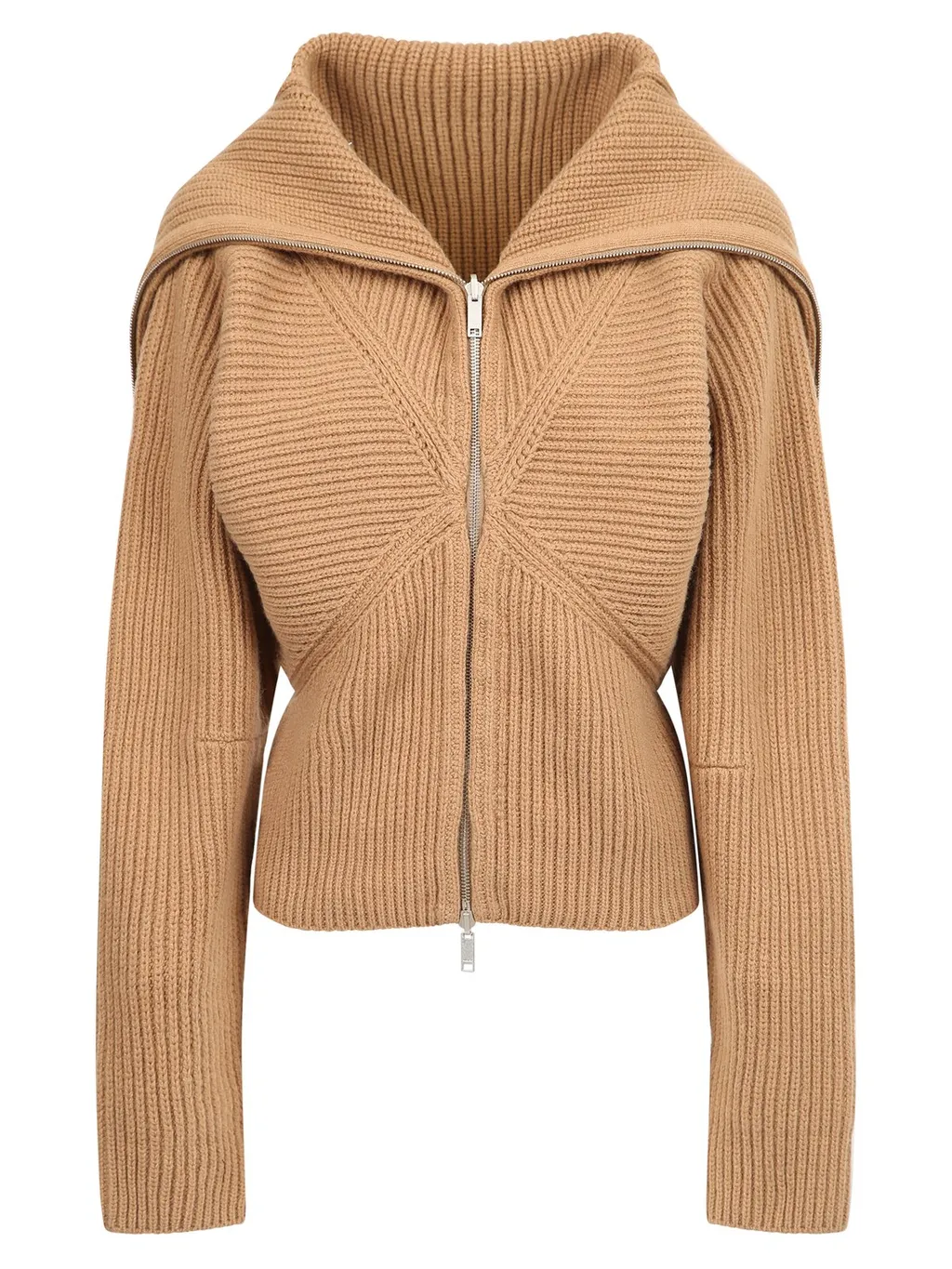 Ambush Zip-Up Knitted Cardigan