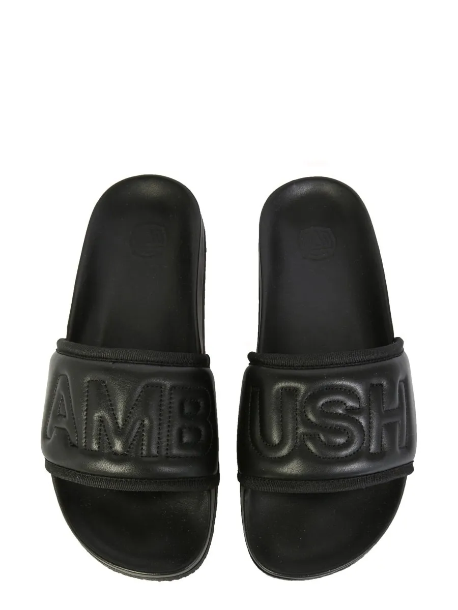 Ambush Logo Padded Slides