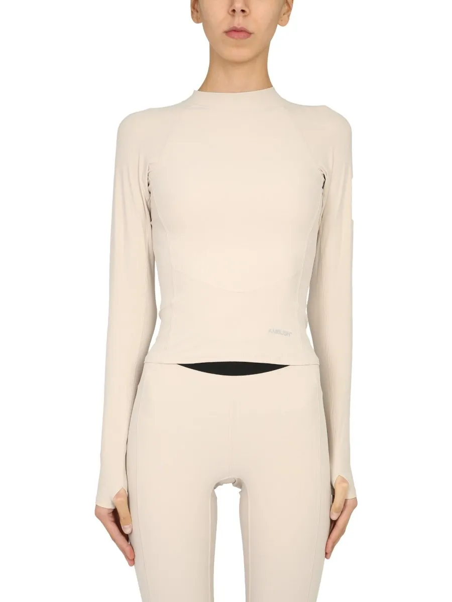 Ambush Zip-Up Long-Sleeve Top