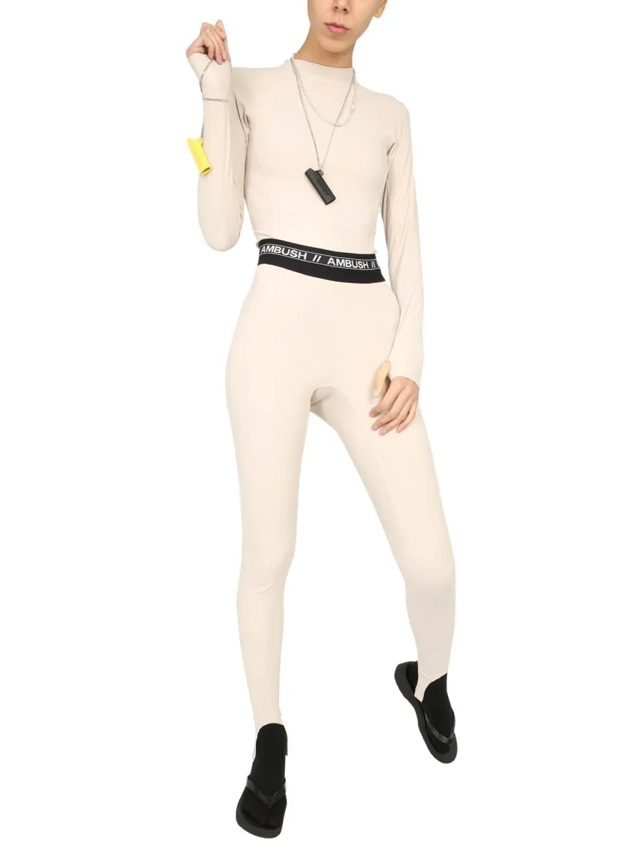 Ambush Zip-Up Long-Sleeve Top